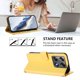 thumbnail image 4 of Motorola Signature 5G Funda Billetera de Gato, Amarillo, 4 of 6