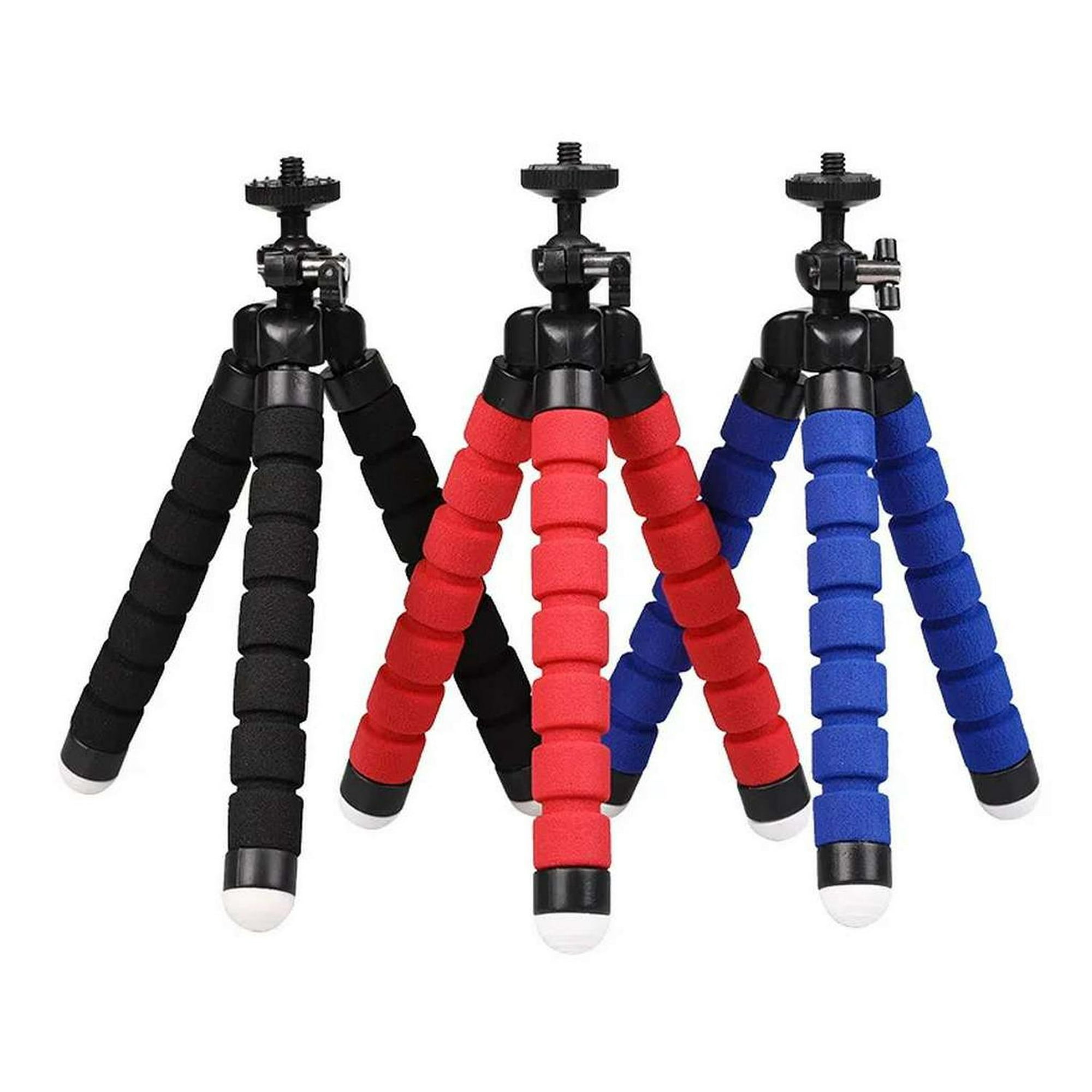 Gen - Tripode Soporte Flexible Camara Escritorio Bolsillo Portatil Multicolor