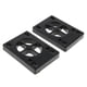 thumbnail image 1 of 2 Piezas De Skateboard Risers Cojín Longboard A Prueba De Golpes Hardware De Montaje 9mm, 1 of 3
