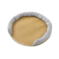 Ioensy - Colchoneta De Refrigeración Para Mascotas De Ratán, Perrera Antideslizante, Almohadilla Para Cachorros, Colchón De Verano Para Gatos Y Perros De 30Cm