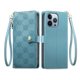 thumbnail image 1 of Funda Billetera con Cierre para [iphone 13 Pro] con Tarjetero, Soporte y Correa de ManoAzul, 1 of 5