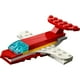 thumbnail image 3 of Lego Creator 30669 - Avión Rojo Clásico 3 En 1 rojo, 3 of 6