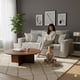 thumbnail image 1 of Sofa 3 cuerpos con Resortes full comfort plus Agustina Gris Claro, 1 of 3