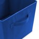 thumbnail image 3 of Set de 6 cubos de tela plegables Casafield, color azul, 3 of 7