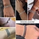thumbnail image 4 of Pulseras de acero inoxidable para hombre y niño, 2 piezas, cadena de eslabones, 19 cm, 4 of 6