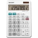 thumbnail image 1 of Calculadora Sharp EL334WB LCD Blanca 6.6x4.4cm, 1 of 3