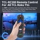 thumbnail image 2 of Mando a distancia de repuesto TCL TV RC280 para modelos 55S21 65S451, 2 of 9