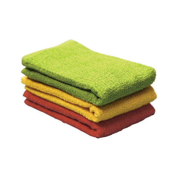 Towel Ritz Warm, paños de algodón variados para fregar platos, paquete de 3