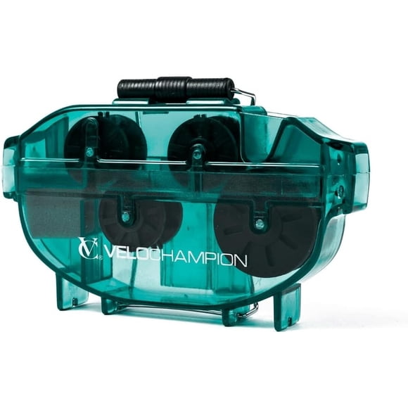 Limpiador de Cadena VeloChampion Manual Verde 4 Rodillos