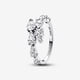 thumbnail image 1 of Anillo Pandora Brillante De Banda Superpuesta Plata, 1 of 4