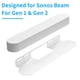 thumbnail image 2 of Soporte De Barra De Sonido Para Sonos Beam Soporte De Pared Compatible Con Soportes De Barra De Sonido Sonos Beam Soporte De Montaje Blanco, 2 of 7
