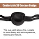 thumbnail image 3 of Parche Ocular Niaos Tiankohelan 3D Ajustable Negro 2 Unid, 3 of 3