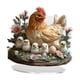 thumbnail image 3 of Hen Y Pollitos 2d Signo Acrílico Plano Coleccionable Para El Gabinete De Sala De Estar En El Hogar, 3 of 5