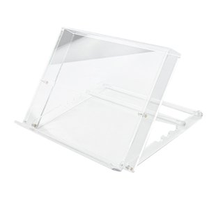 Magideal - Caballete De Mesa Acrílico, Ángulo Ajustable, Soporte Portátil Para Exhibir Obras De Arte, Tablero De Dibujo Plegable, Caballete De Pintura Para Princ