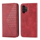 thumbnail image 1 of Funda Flip FOXDOCK para Samsung Galaxy A32 4G , Estilo Billetera con Diseño Rombo, Correa de Mano y Soporte, Uso Diario, 1 of 6