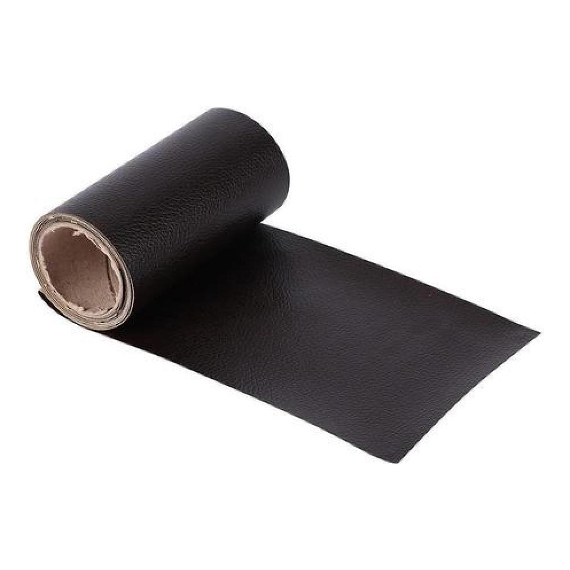 Genérica - Parche Reparación Cuero Sintético Pu Autoadhesivo 50x137cm Negro