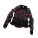 thumbnail image 5 of Chaqueta de moto de cuerpo completo Protector de pecho Negro + Rojo L, 5 of 5