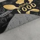 thumbnail image 2 of Alfombra De Cocina Antideslizantes Y Lavables Negro Con Amarillo Pasillo De Cocinero, 2 of 2