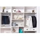 thumbnail image 3 of Juego de 10 perchas de calidad para ropa, madera curvada, gris, 3 of 9