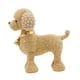 thumbnail image 3 of Estatua de perro de resina con cuentas, escultura de Animal, decoración del hogar, figura de cachorro, figura de escritorio para boda, chimenea, estan Dorado, 3 of 5