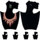 thumbnail image 5 of Expositores de joyas de terciopelo negro de 15 pulgadas de alto, expositores de sobremesa para collares y pendientes largos, maniquíes plegables para busto de joyería (juego de 6), 5 of 5