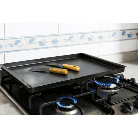 Imiakon - Plancha Churrasquera 45X29 Cm Mas 2 Espatulas