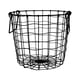 thumbnail image 4 of Cesta De Alambre Con Asas, Cesta De Lavandería Ahuecada Para Organizador, Despensa Y Hogar, 4 of 5