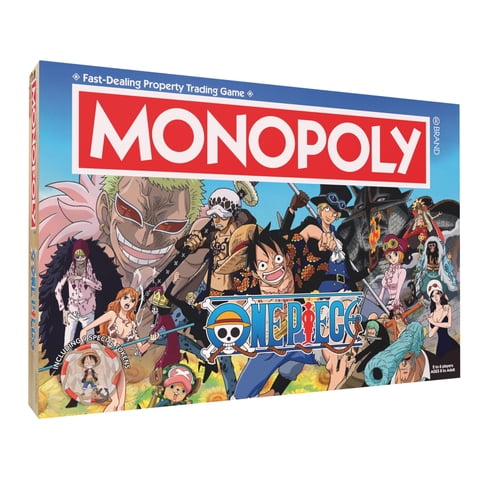 Juego De Mesa Monopoly One Piece Edition Usaopoly 9 Fichas Miniatura