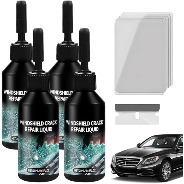 Kit reparación parabrisas agrietado premium coche astillas grietas universal