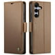 thumbnail image 1 of CaseMe tipo cartera Samsung Galaxy S25 5G con cierre magnético, RFID, tarjetero, soporte, carga inalámbrica, 1 of 5