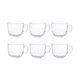 thumbnail image 1 of Set 6 Tazas Café Té Sin Plomo Vidrio Templado 450 Ml, 1 of 3