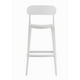 thumbnail image 4 of Piso Taburete Silla alta bar cocina Nils 75cm Blanca, 4 of 7