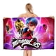 thumbnail image 1 of MIRACULOUS-ladybug Toalla de playa de secado rápido con diseño temático, regalo para mujeres y niñas, ideal para cumpleaños, fans, amantes de la música, uso en la playa o al aire libre, 78 × 150 cm, 1 of 6
