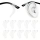 thumbnail image 1 of Ganchos de silicona para gafas PTSLKHN, 10 pares, anti deslizamiento, transparentes, 1 of 7