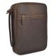 thumbnail image 1 of Funda para Biblia de Cuero LEATHER VILLAGE Grande Marrón con Cremallera, 1 of 9