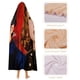thumbnail image 4 of Giallo Terror Suspenso Manta Capa con Capucha Anti-Bolitas, Manta de Lana Ártica Suave, Manta Portátil de Felpa Ligera y Lujosa, Poncho para Siesta en Casa y Oficina, 100*130cm, 4 of 6
