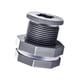 thumbnail image 4 of Conector De Mamparo Para Tanque De Agua NPT De 3/4" Para Acuarios, Tanques De Agua Y Cubetas De Lluvia, 4 of 5