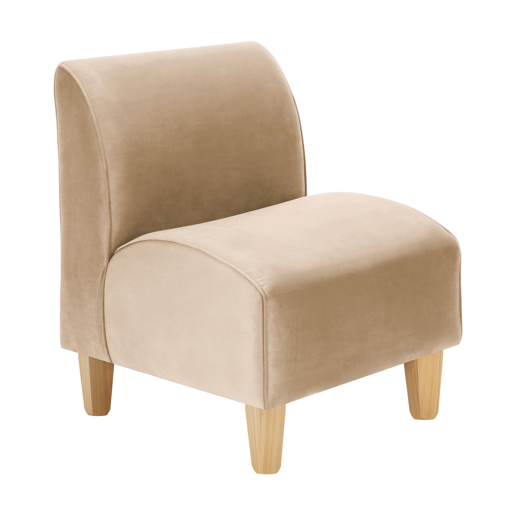 Bodevir - Poltrona Soft 1c Felpa 05 Beige