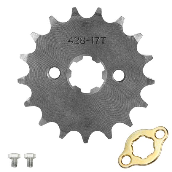 Piñón delantero HIAORS 428 17T para moto
