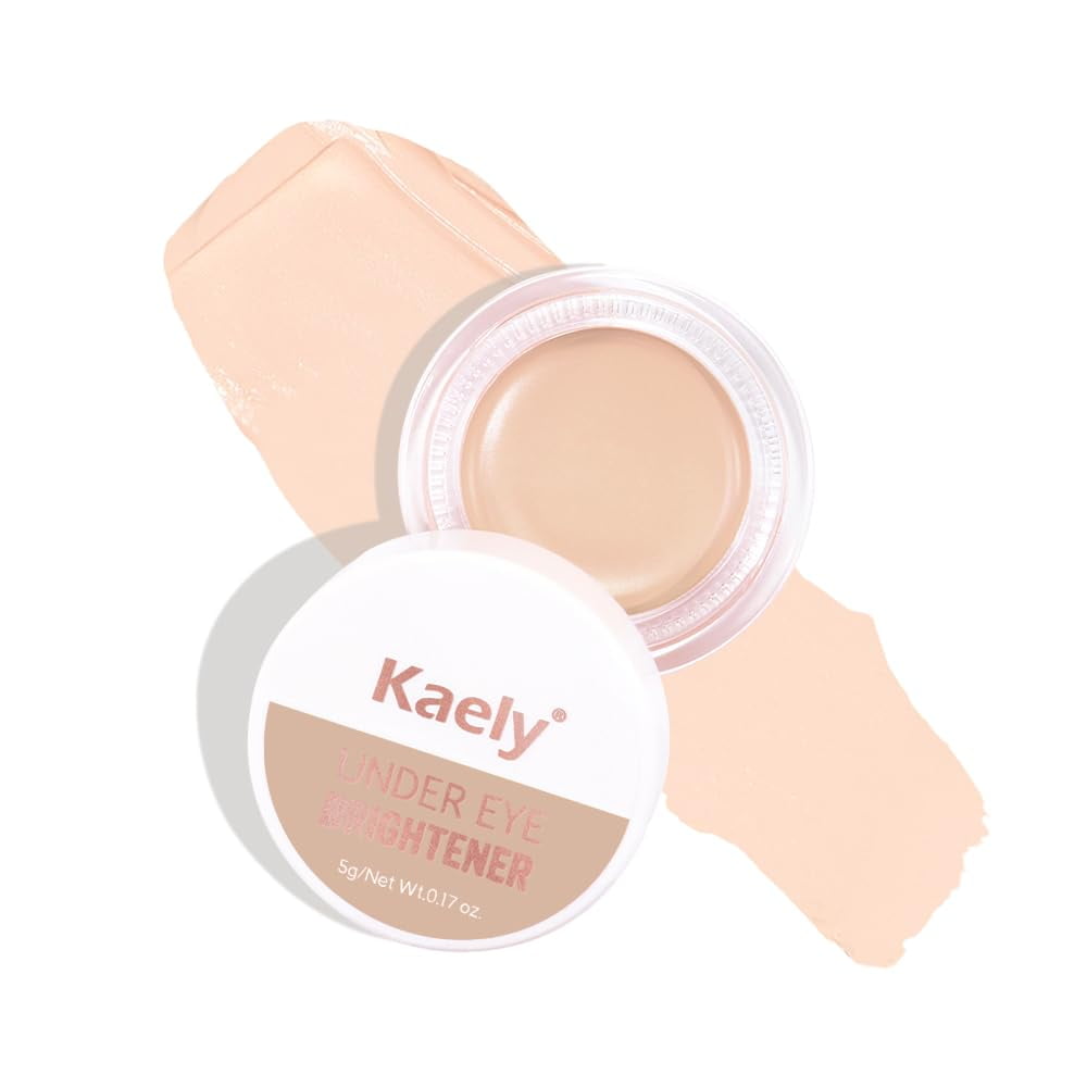 Iluminador De Contorno De Ojos Kaely 04, Corrector De Color Claro, Vegano