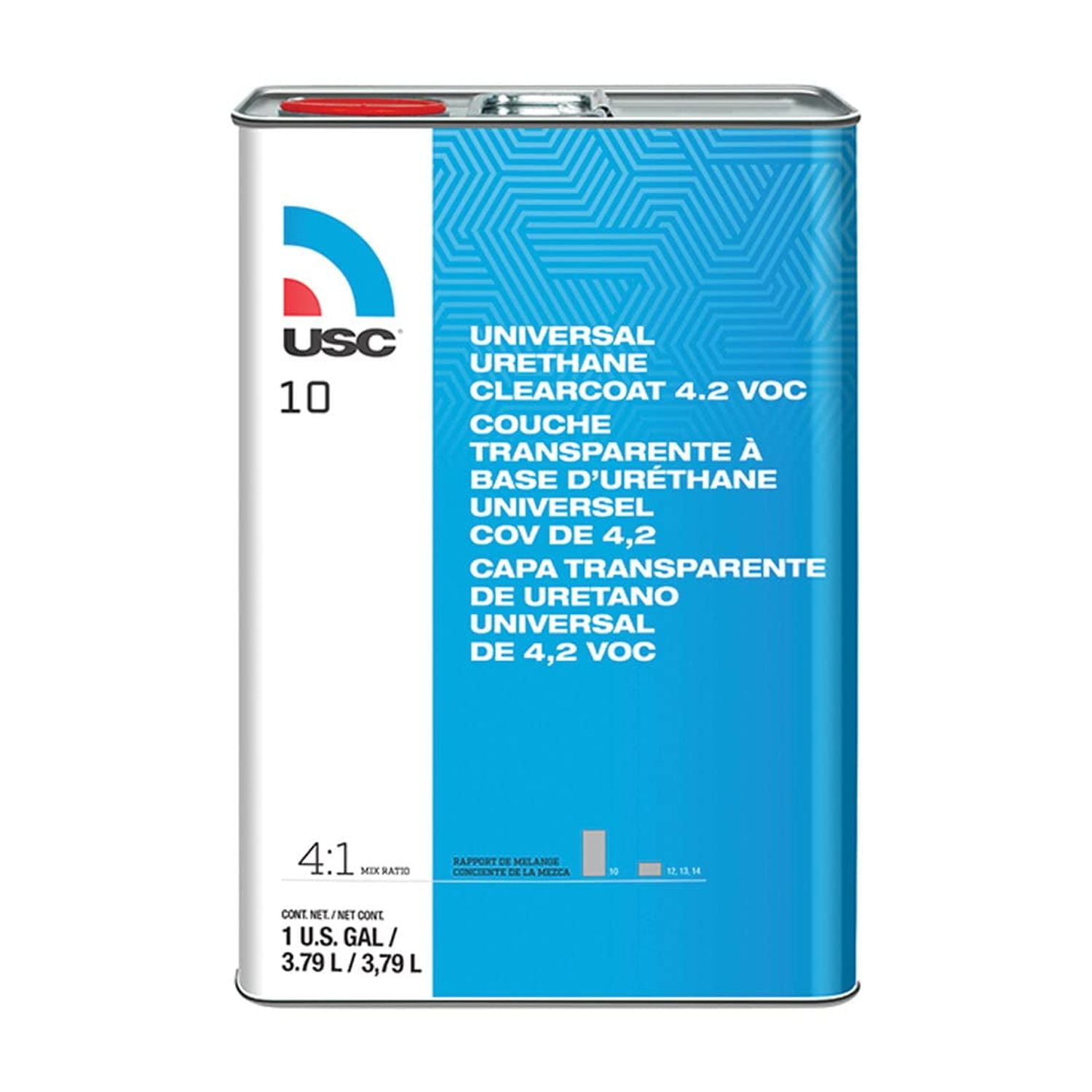 Barniz Transparente De Uretano U.s. Chemical & Plastics, 4.2 Voc, 10 Galones