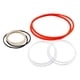 thumbnail image 5 of 12x Cadena De Goma Reemplazo Dentado Timing Bels Joyería Vaso Giratorio, 5 of 5