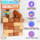 thumbnail image 2 of Set de 24 bloques de construcción Plush Blocks para niños Desert Colors, 2 of 9