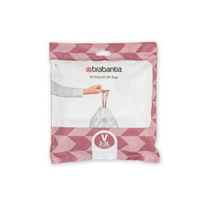 Brabantia - Bolsas De Basura Perfectfit V 3 Lt 40 Bolsas
