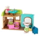 thumbnail image 3 of Set de juego Dollhouse Li'l Woodzeez Post-n Pizza Shop, 18 unidades, 3 of 8