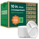 thumbnail image 1 of Platos de papel Stack Man, 10 pulgadas, 500 unidades, compostables, 1 of 7