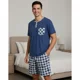 thumbnail image 1 of Pijama Hombre Verano Short Y Polera Colores 4025, 1 of 2