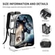 thumbnail image 2 of Pacific Rim Mochila transparente temática, resistente y duradera, bolsa see-through para trabajo, deporte, universidad y viaje, 31 × 43 cm, 2 of 6