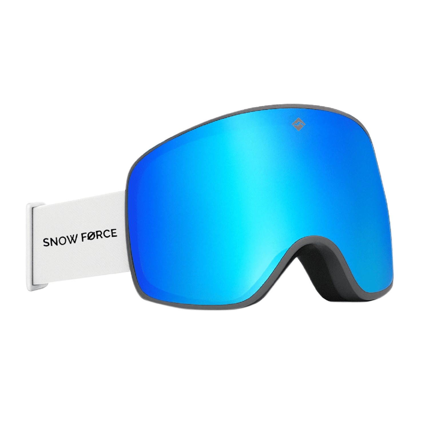 Snow Force - Antiparras Magnéticas Ski & Snowboard North Pole / Azul - Gris - Blanco