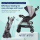 thumbnail image 2 of Coche liviano Kolcraft Cloud Plus de 6 kg, plegable para niños, 2 of 3